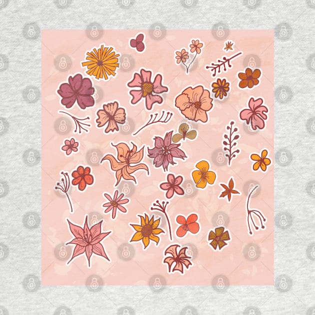 Bloom Floral Pattern by edmproject